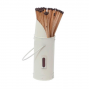 Cream Match Holder With Long Matches 1