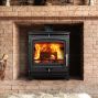Portway P2 Contemporary 8kw Multifuel Standard Black Stove 2