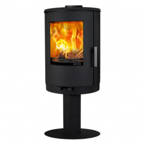 Portway Barrel 1000 Pedestal Multifuel Stove 1
