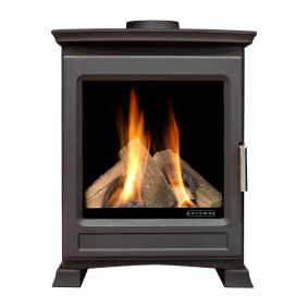 Portway Luxima Deluxe Gas Stove - Black Enamel Interior 1