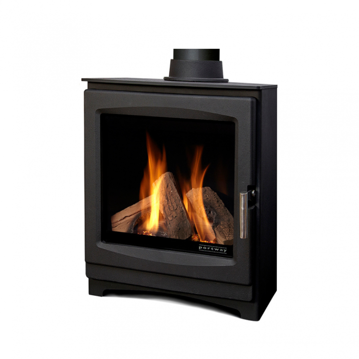 Portway Luxima Gas Stove - Black Enamel Interior 1
