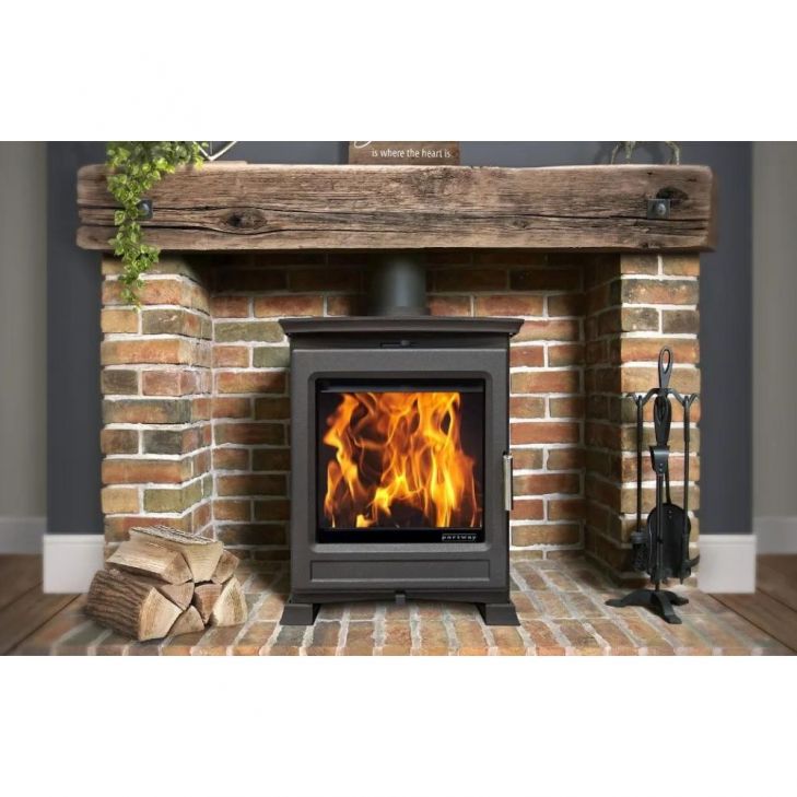 Portway Luxima Deluxe 5kW Wood Stove 4